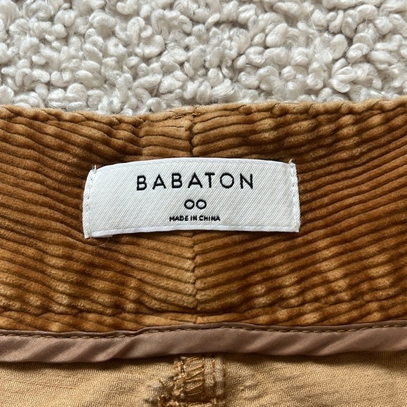 BABATON Joey Corduroy Pants in Golden Amber Size 00 - Picture 7 of 16